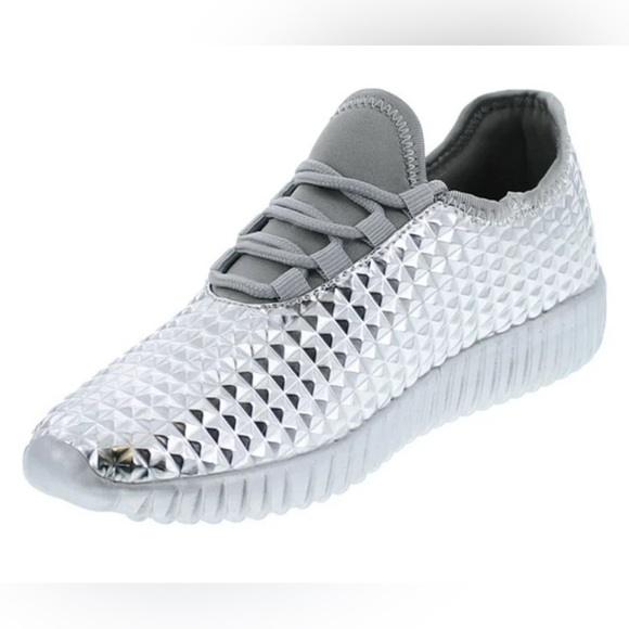 Shoes - Silver Sneakers